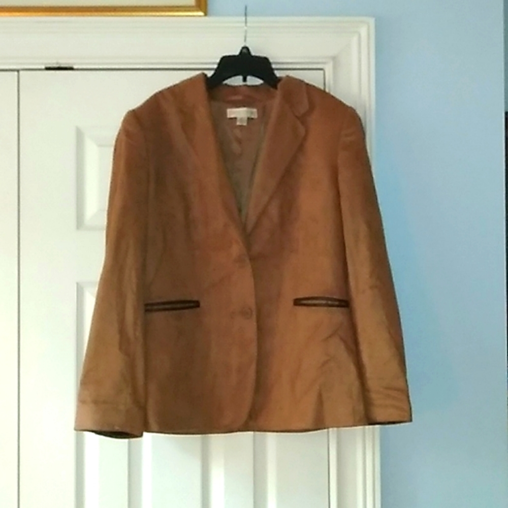 Casual Corner Stretch Soft Business Jacket size women's 10